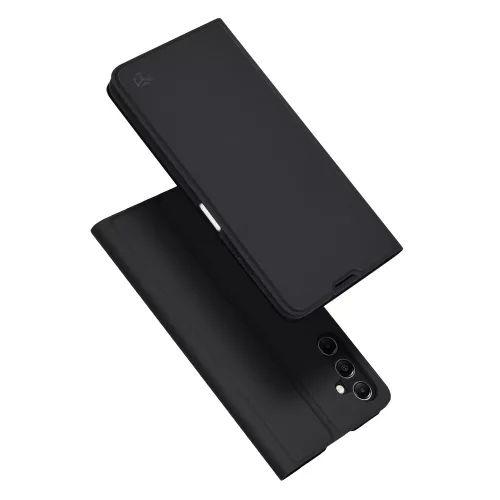 Techsuit - Magskin Book kinyitható tok - Samsung Galaxy A05s - Fekete