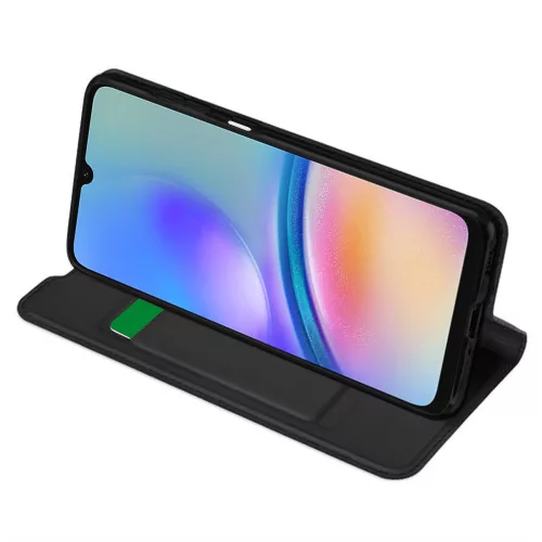Techsuit - Magskin Book kinyitható tok - Samsung Galaxy A05s - Fekete