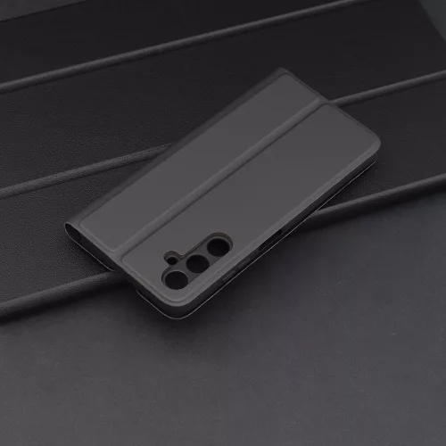 Techsuit - Magskin Book kinyitható tok - Samsung Galaxy A05s - Fekete