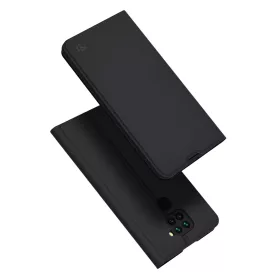   Techsuit - Magskin Book kinyitható tok - Xiaomi Redmi Note 9 / Redmi 10X 4G - Fekete