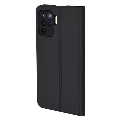 Techsuit - Magskin Book kinyitható tok - Oppo Reno5 Lite / Oppo A94 4G - Fekete