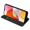 Techsuit - Magskin Book kinyitható tok - Samsung Galaxy A14 4G / A14 5G - Fekete