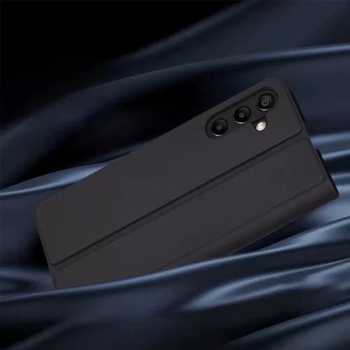 Techsuit - Magskin Book kinyitható tok - Samsung Galaxy A15 4G / A15 5G - Fekete