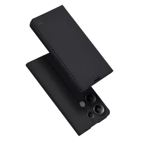   Techsuit - Magskin Book kinyitható tok - Xiaomi Redmi Note 13 Pro 4G / Poco M6 Pro 4G - Fekete