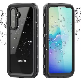   ShellBox - Vízálló tok (IP68 védelem) - Samsung Galaxy A54 - Fekete