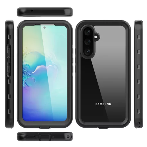ShellBox - Vízálló tok (IP68 védelem) - Samsung Galaxy A54 - Fekete