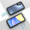 ShellBox - Vízálló tok (IP68 védelem) - Samsung Galaxy A15 4G / A15 5G - Fekete