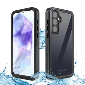   ShellBox - Vízálló tok (IP68 védelem) - Samsung Galaxy A55 5G - Fekete