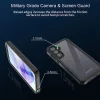 ShellBox - Vízálló tok (IP68 védelem) - Samsung Galaxy A55 5G - Fekete