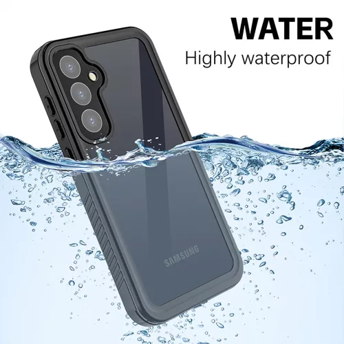 ShellBox - Vízálló tok (IP68 védelem) - Samsung Galaxy A55 5G - Fekete