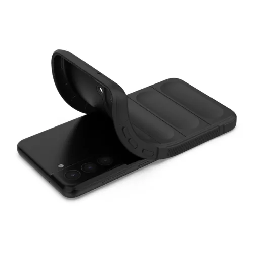 Techsuit - Magic Shield tok - Samsung Galaxy S21 FE 5G - Fekete