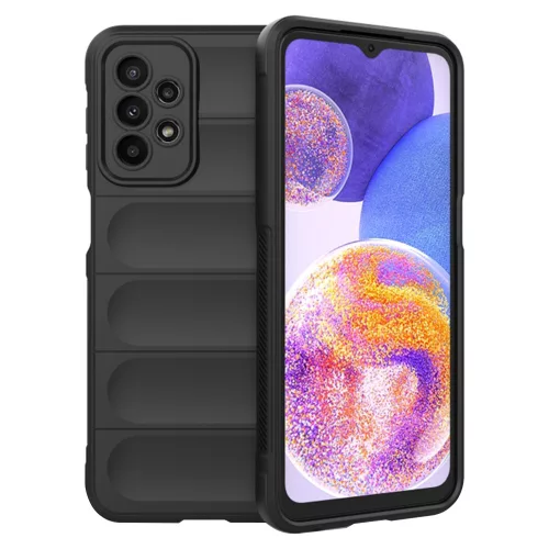 Techsuit - Magic Shield tok - Samsung Galaxy A23 4G / A23 5G - Fekete