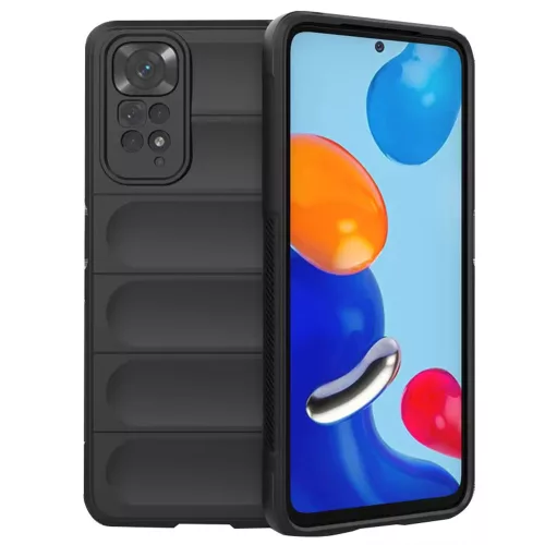 Techsuit - Magic Shield tok - Xiaomi Redmi Note 11 / Note 11S - Fekete