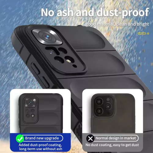 Techsuit - Magic Shield tok - Xiaomi Redmi Note 11 / Note 11S - Fekete