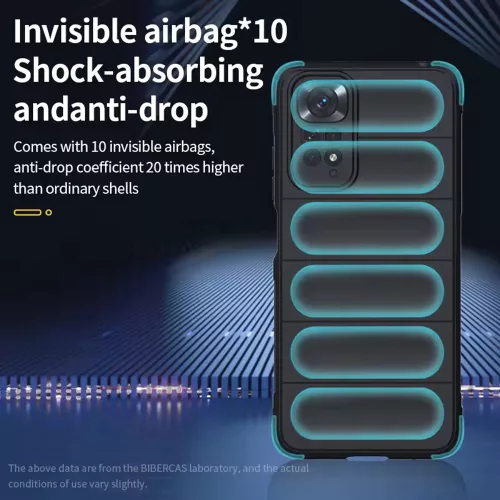 Techsuit - Magic Shield tok - Xiaomi Redmi Note 11 / Note 11S - Fekete