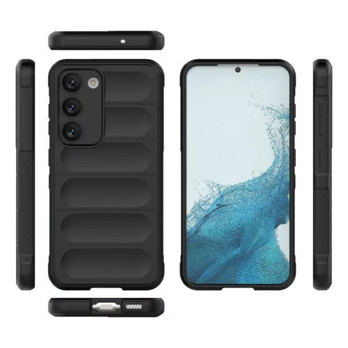 Techsuit - Magic Shield tok - Samsung Galaxy S23 - Fekete