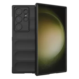   Techsuit - Magic Shield tok - Samsung Galaxy S23 Ultra - Fekete