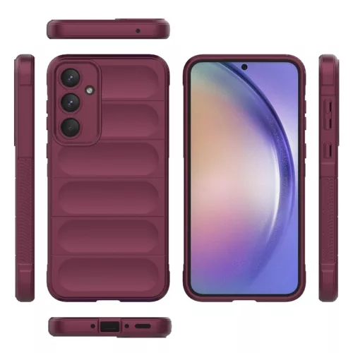 Techsuit - Magic Shield tok - Samsung Galaxy A54 - Bordó