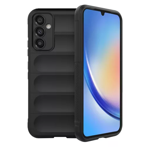 Techsuit - Magic Shield tok - Samsung Galaxy A34 5G - Fekete