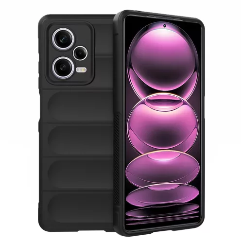 Techsuit - Magic Shield tok - Xiaomi Redmi Note 12 Pro 5G - Fekete