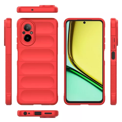Techsuit - Magic Shield tok - Realme C67 4G - Piros