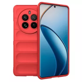   Techsuit - Magic Shield tok - Realme 12 Pro / 12 Pro+ - Piros