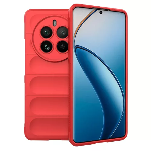 Techsuit - Magic Shield tok - Realme 12 Pro / 12 Pro+ - Piros