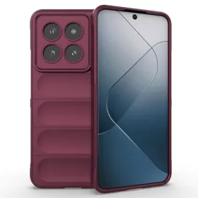 Techsuit - Magic Shield tok - Xiaomi 14 Pro - Bordó