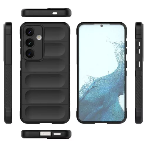 Techsuit - Magic Shield tok - Samsung Galaxy S24 - Fekete
