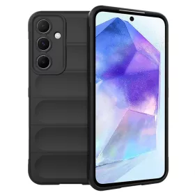 Techsuit - Magic Shield tok - Samsung Galaxy A55 5G - Fekete