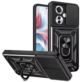   Techsuit - CamShield ütésálló tok - Oppo Reno11 F - Fekete