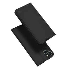   Techsuit - Magskin Book kinyitható tok - iPhone 15 Plus - Fekete