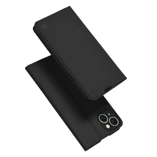 Techsuit - Magskin Book kinyitható tok - iPhone 15 Plus - Fekete