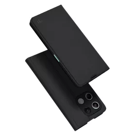   Techsuit - Magskin Book kinyitható tok - Xiaomi Redmi Note 13 5G - Fekete