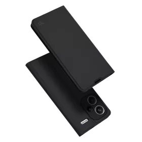   Techsuit - Magskin Book kinyitható tok - Xiaomi Redmi Note 13 Pro+ 5G - Fekete
