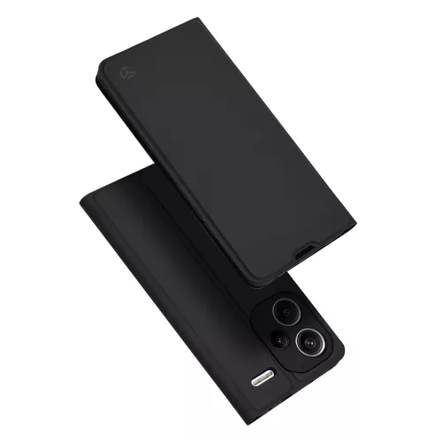 Techsuit - Magskin Book kinyitható tok - Xiaomi Redmi Note 13 Pro+ 5G - Fekete