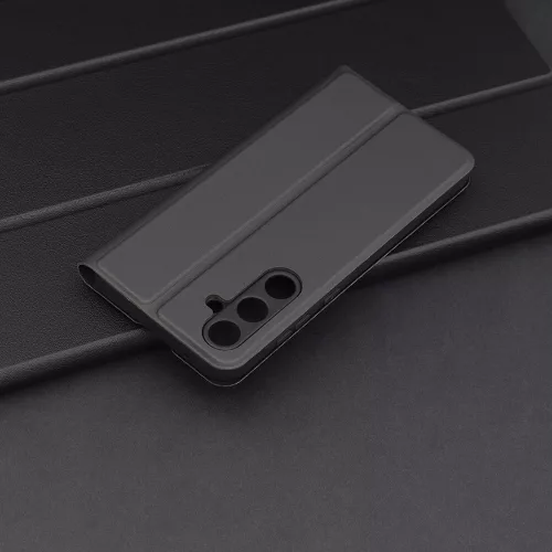 Techsuit - Magskin Book kinyitható tok - Samsung Galaxy A55 5G - Fekete