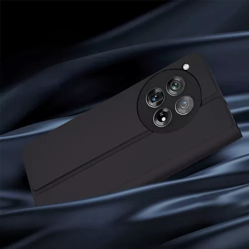 Techsuit - Magskin Book - OnePlus 12 - Black