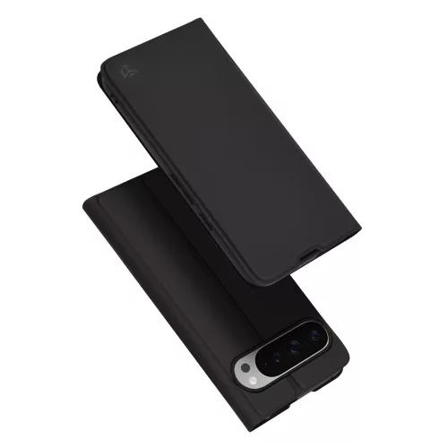 Techsuit - Magskin Book kinyitható tok - Google Pixel 9 Pro XL - Fekete