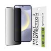 Techsuit - 111D Privacy betekintésgátló üvegfólia - Samsung Galaxy S24 Plus / S25 Plus - Fekete
