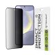 Techsuit - 111D Privacy betekintésgátló üvegfólia - Samsung Galaxy S24 Plus / S25 Plus - Fekete