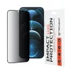 Techsuit - 111D Privacy betekintésgátló üvegfólia - iPhone 12 Pro Max - Fekete
