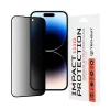 Techsuit - 111D Privacy betekintésgátló üvegfólia - iPhone 14 Pro - Fekete