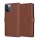 Techsuit - Leather Folio - iPhone 12 Pro Max - Brown