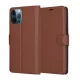 Techsuit - Leather Folio - iPhone 12 Pro Max - Brown
