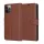 Techsuit - Leather Folio - iPhone 12 Pro - Brown