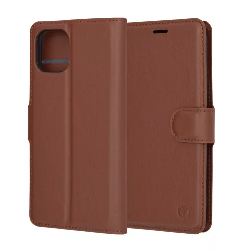 Techsuit - Leather Folio - iPhone 11 Pro - Brown
