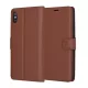 Techsuit - Leather Folio - iPhone XS Max - Brown