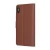 Techsuit - Leather Folio - iPhone XS Max - Brown