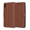 Techsuit - Leather Folio - iPhone XS Max - Brown